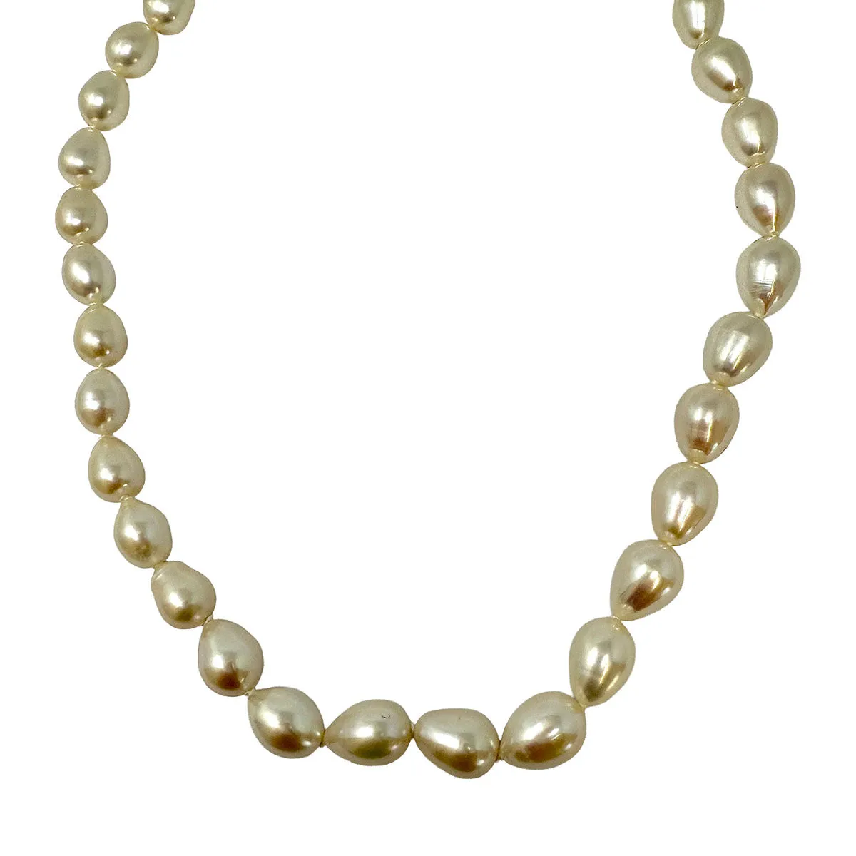 18" Freshwater Pearl Necklace with 14K White Gold Clasp