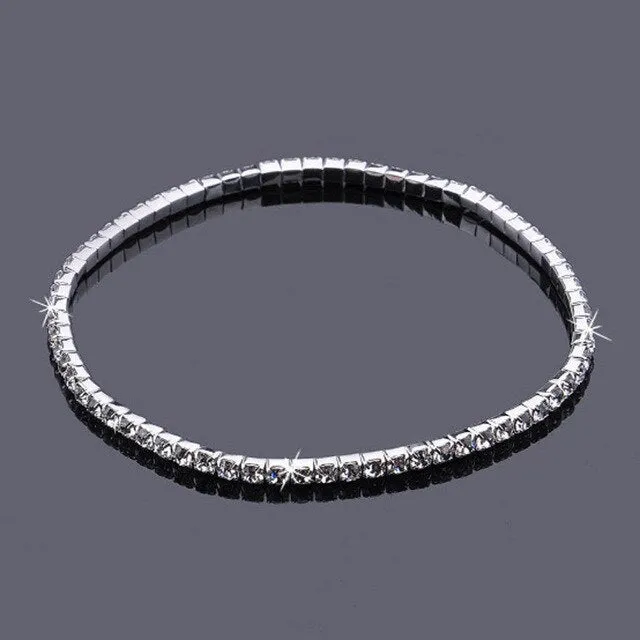 2017 Real Womens Look Stunning Diamante Rhinestone Anklet Ankle Chain For Proms Parties Or Weddings For The Bride Bridesmaid