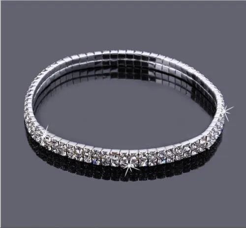 2017 Real Womens Look Stunning Diamante Rhinestone Anklet Ankle Chain For Proms Parties Or Weddings For The Bride Bridesmaid