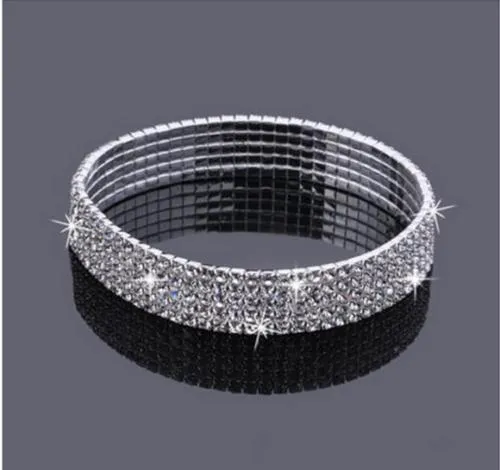 2017 Real Womens Look Stunning Diamante Rhinestone Anklet Ankle Chain For Proms Parties Or Weddings For The Bride Bridesmaid