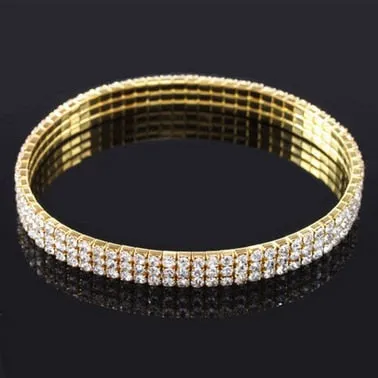 2017 Real Womens Look Stunning Diamante Rhinestone Anklet Ankle Chain For Proms Parties Or Weddings For The Bride Bridesmaid