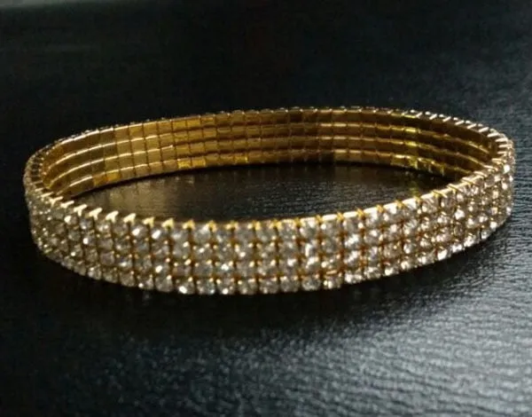 2017 Real Womens Look Stunning Diamante Rhinestone Anklet Ankle Chain For Proms Parties Or Weddings For The Bride Bridesmaid