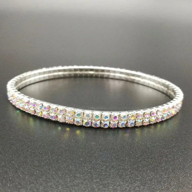 2017 Real Womens Look Stunning Diamante Rhinestone Anklet Ankle Chain For Proms Parties Or Weddings For The Bride Bridesmaid