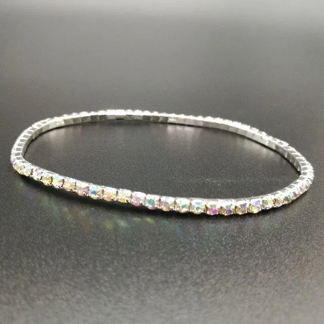 2017 Real Womens Look Stunning Diamante Rhinestone Anklet Ankle Chain For Proms Parties Or Weddings For The Bride Bridesmaid