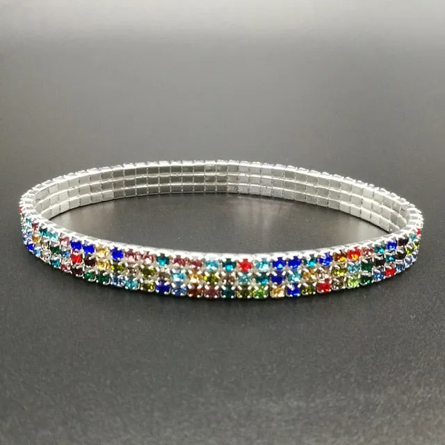 2017 Real Womens Look Stunning Diamante Rhinestone Anklet Ankle Chain For Proms Parties Or Weddings For The Bride Bridesmaid