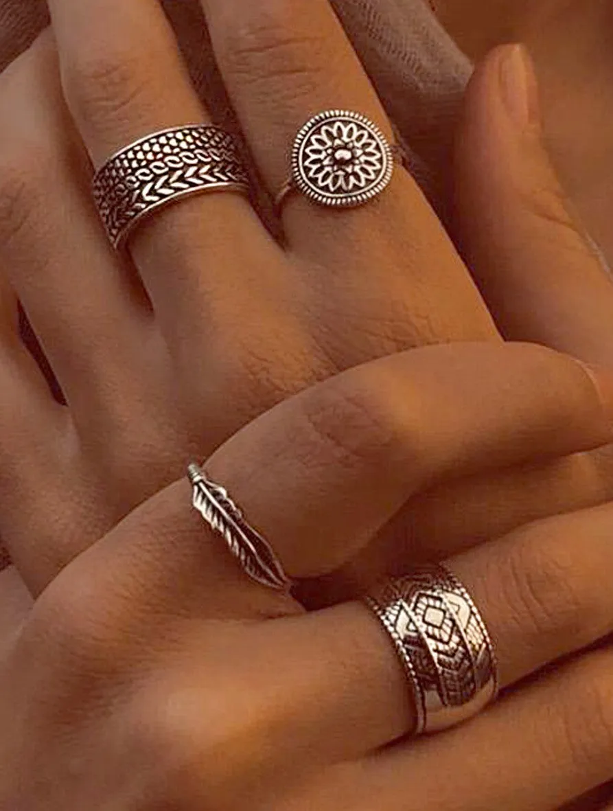 925 Silver Plated Silver Ring