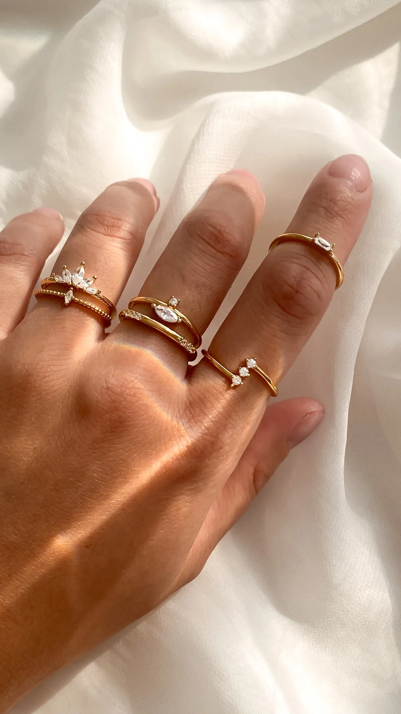 Amity - Sterling Silver Fine Ring