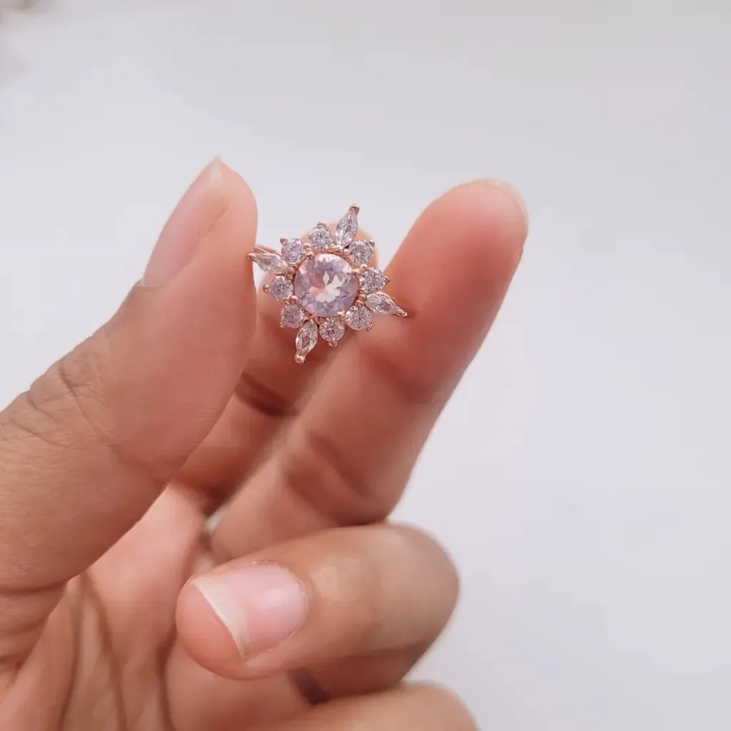 Anna Ring -  Lavender Quartz