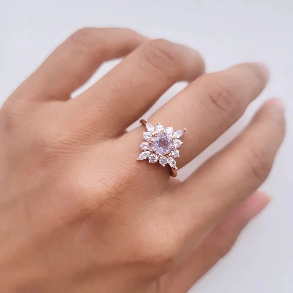 Anna Ring -  Lavender Quartz