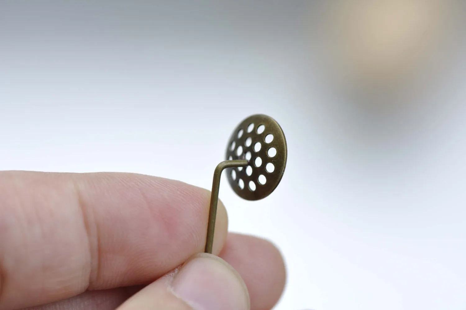 Antique Bronze Stick Pin Clutch Brooch Bezel Cup 10mm/12mm/14mm/16mm/18mm/20mm  Set of 10