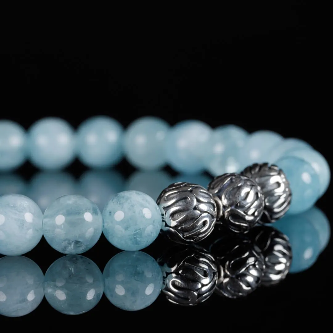 Aquamarine Bracelet XVI (8mm)