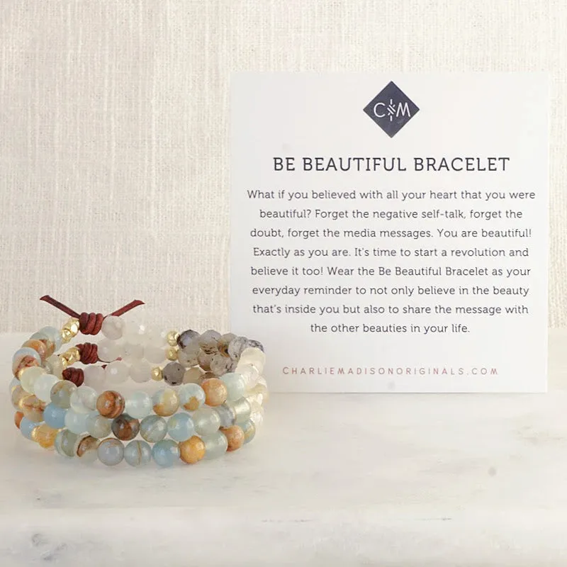 Be Beautiful Mini Bracelet | A Meaningful Everyday Bracelet