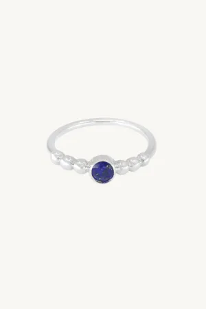 Bella Lapis Silver Stacker