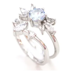 Blue Zelda Ring Set