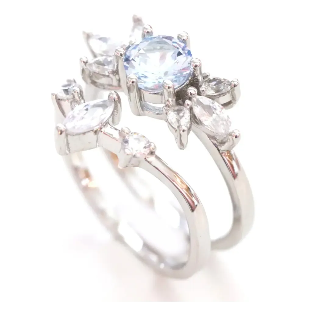 Blue Zelda Ring Set