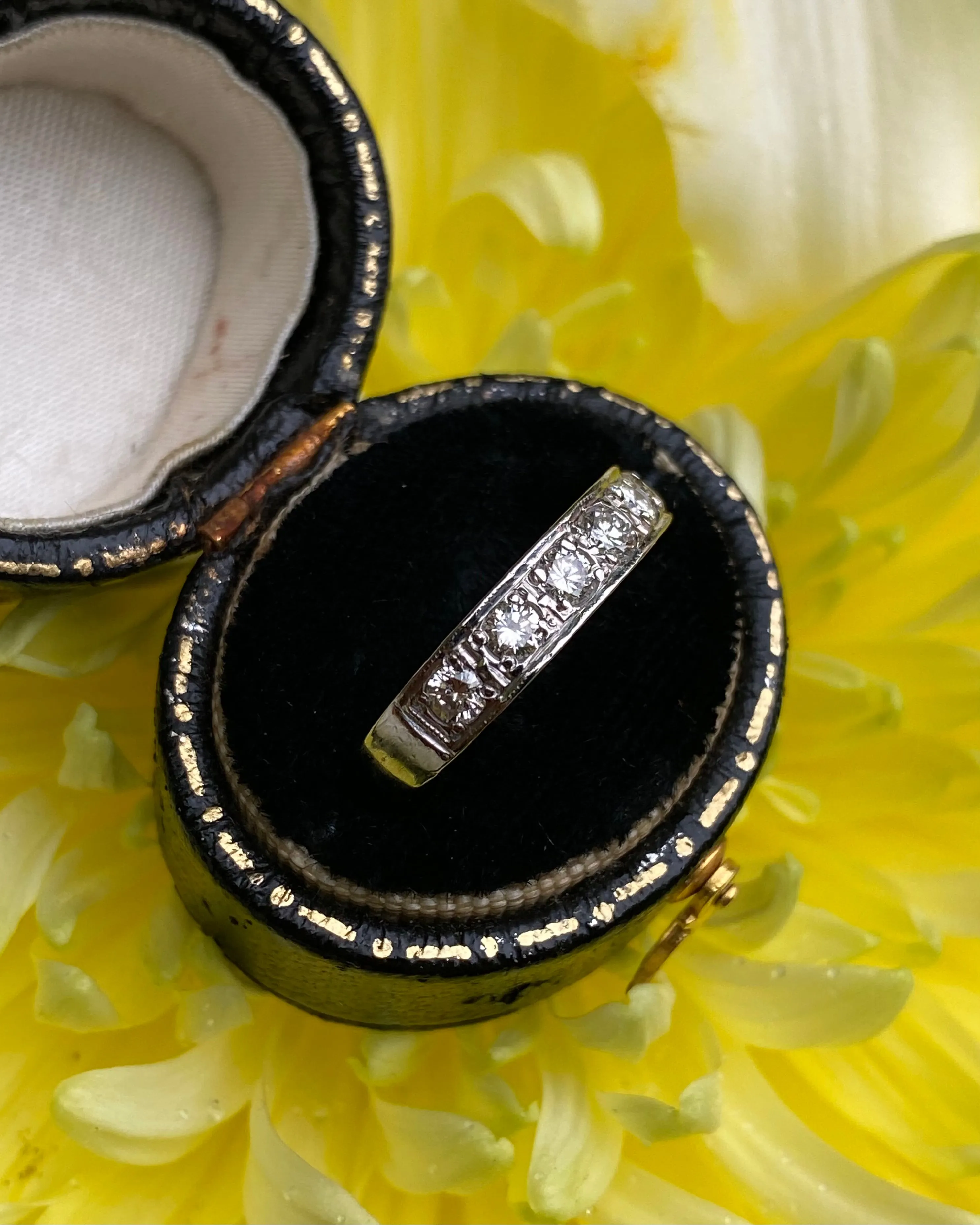 Brilliant Cut Diamond Half Eternity Wedding Ring 0.95ct Platinum