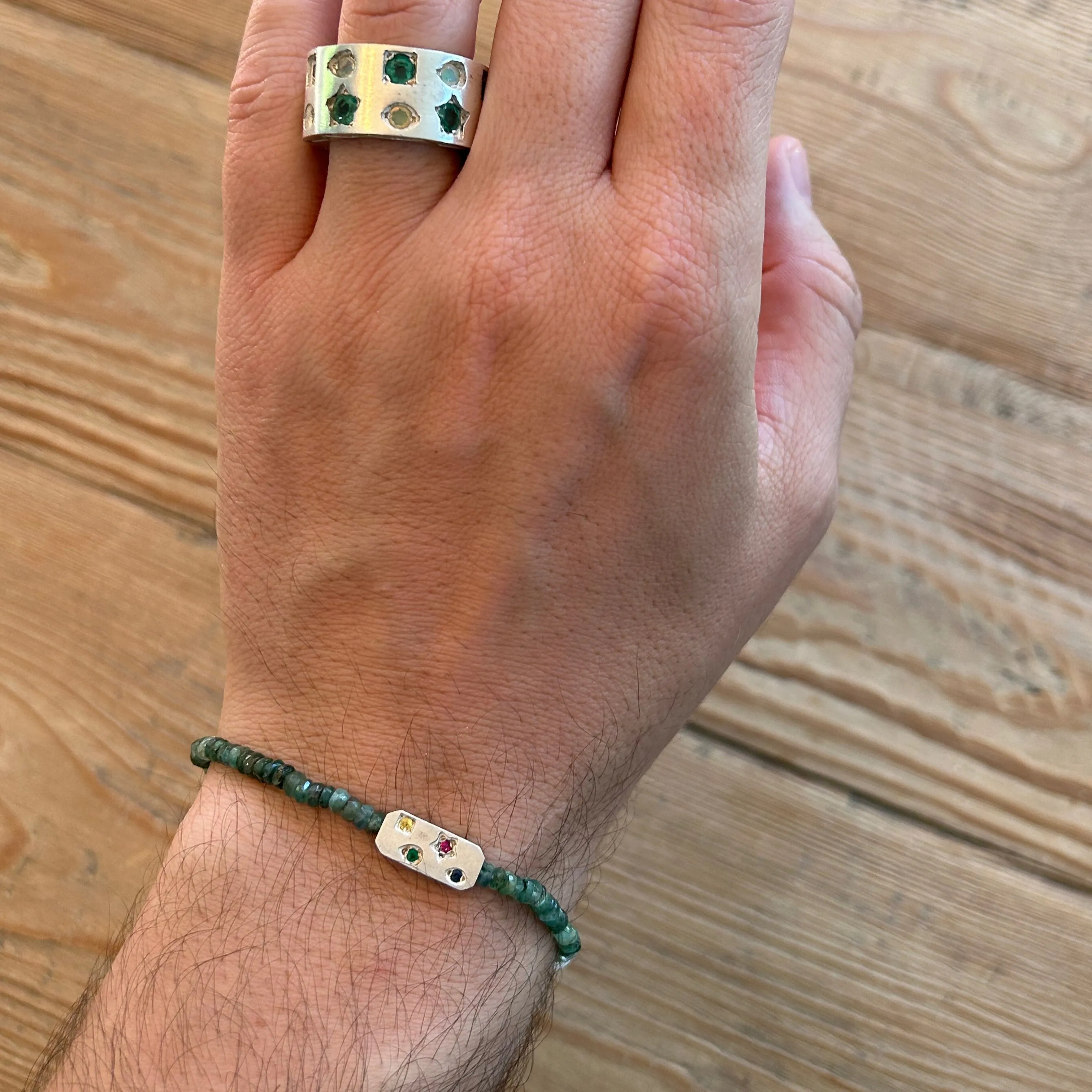 Burch Constellation Bracelet, Emerald
