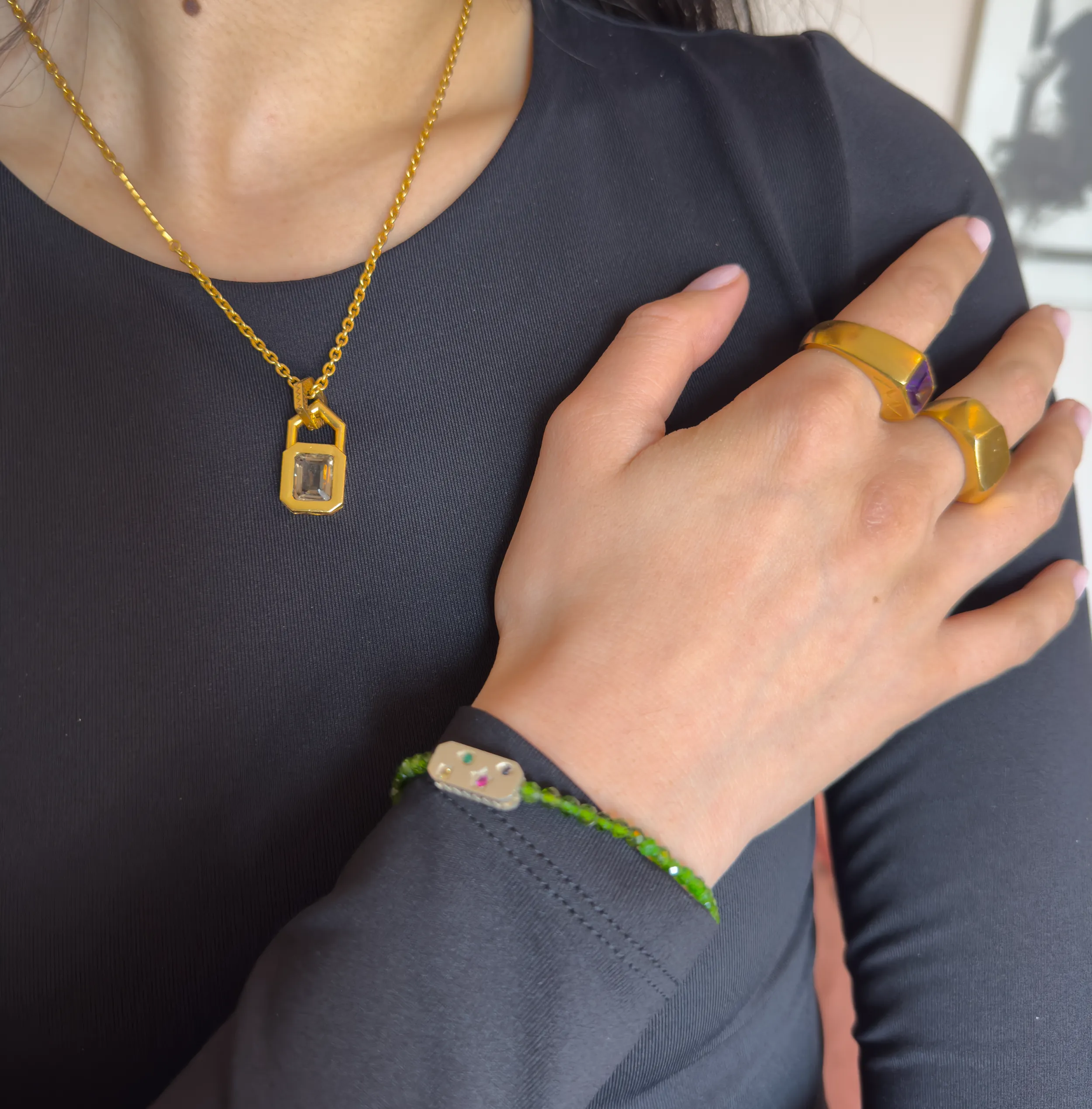 Burch Constellation Bracelet, Emerald
