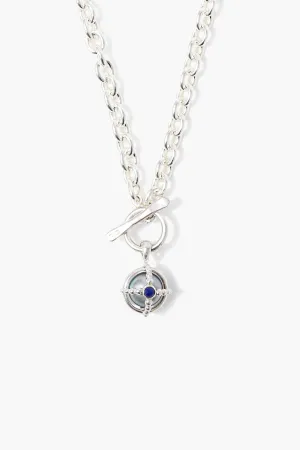 Charlotte Necklace Grey Pearl Mix