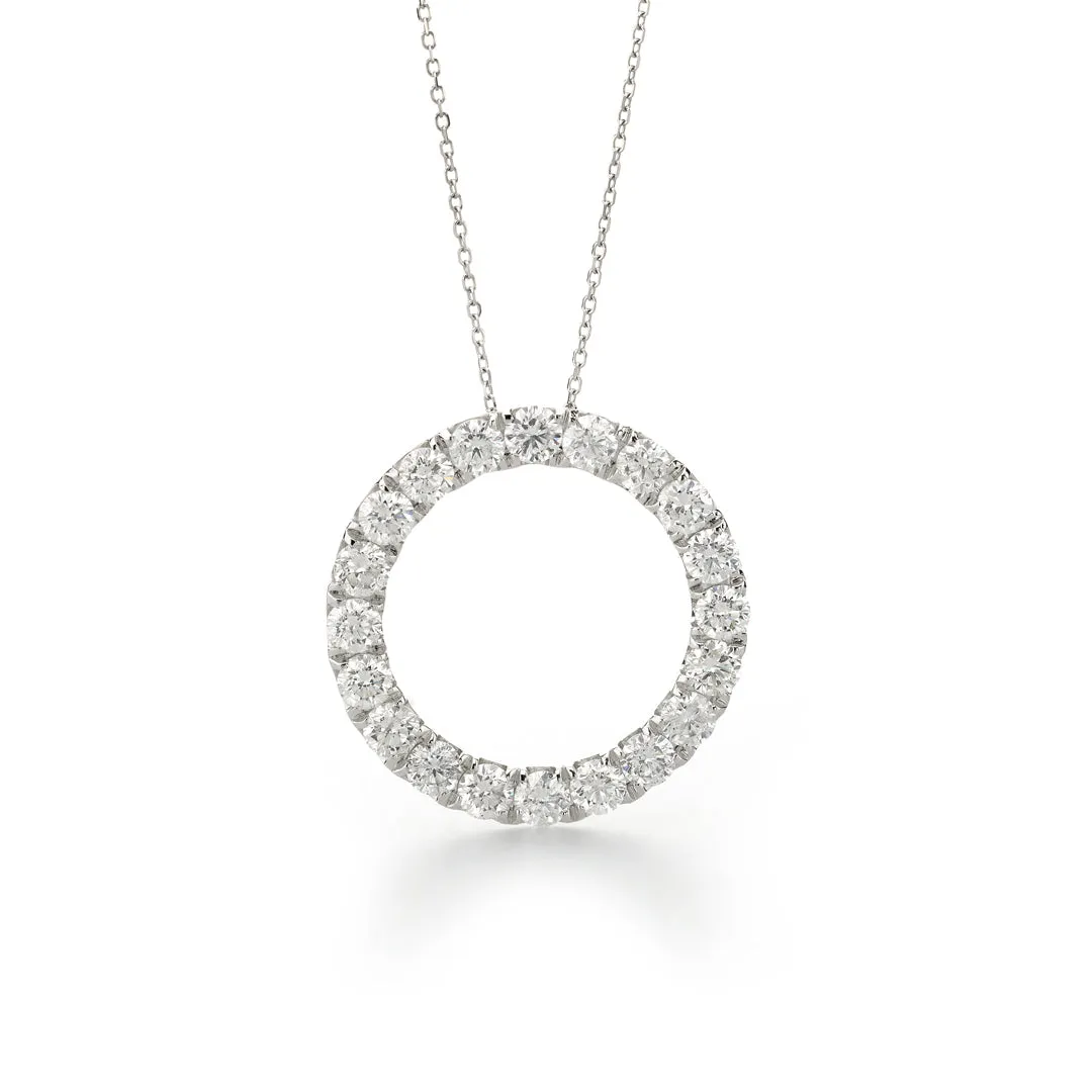 Circle of Life - 18KT White Gold
