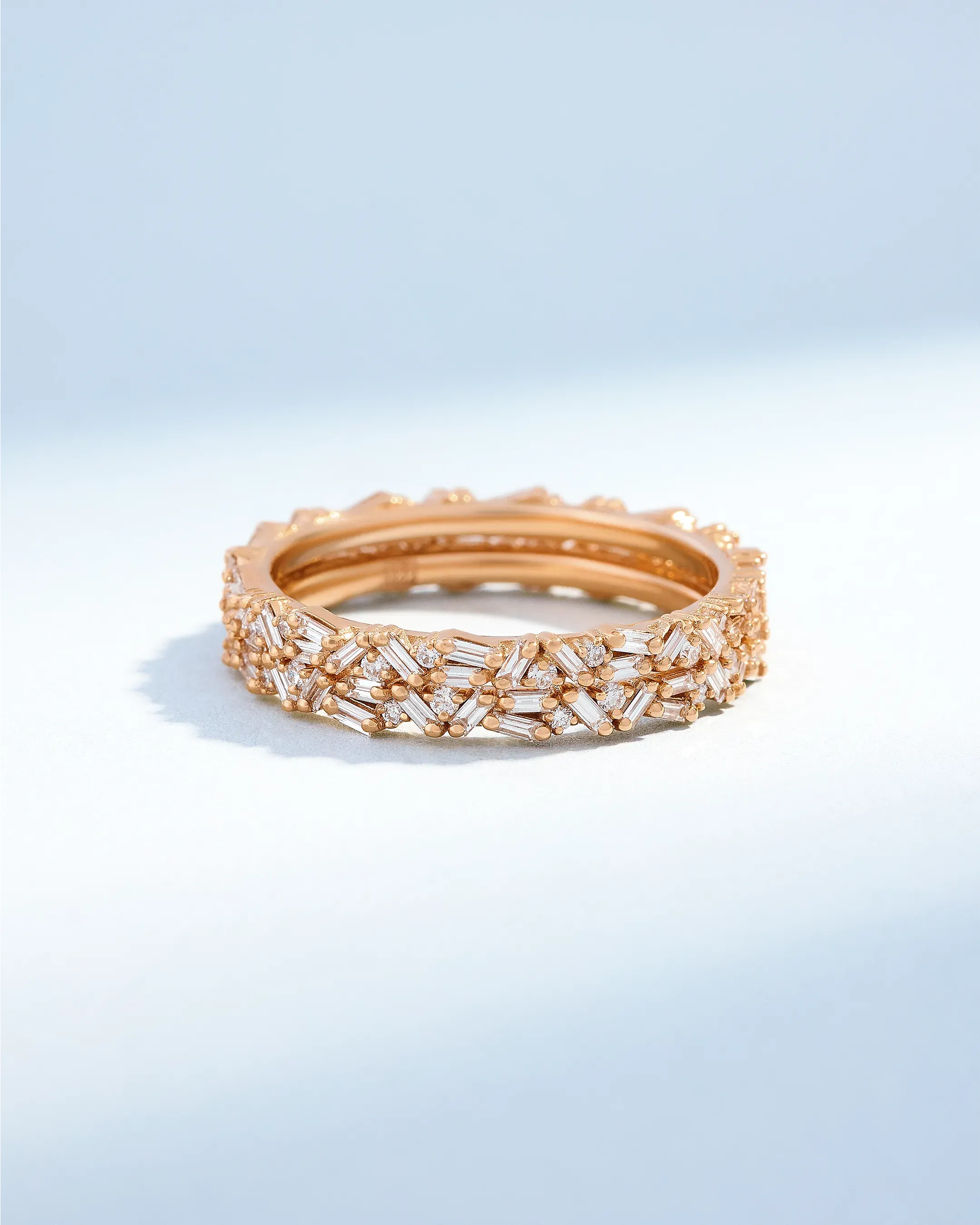 Classic Diamond Thin Mix Eternity Ring Jackets