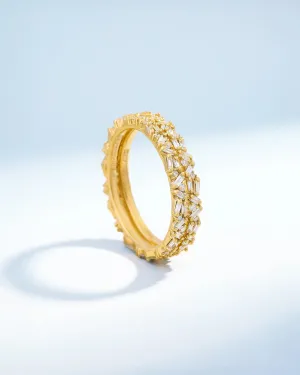 Classic Diamond Thin Mix Eternity Ring Jackets