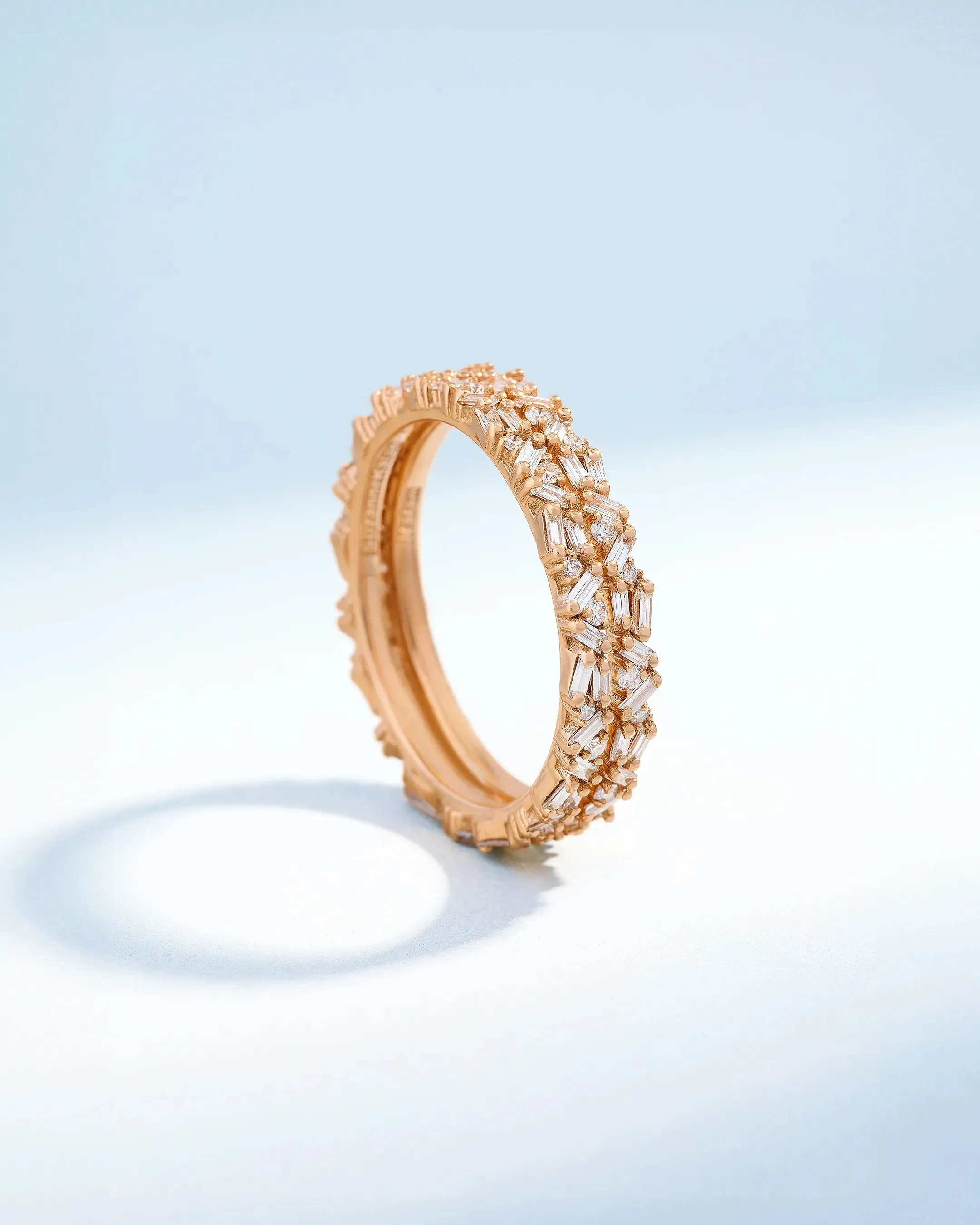 Classic Diamond Thin Mix Eternity Ring Jackets