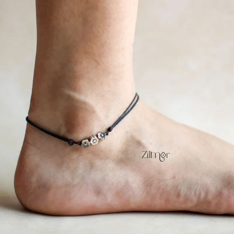 Cute Flower Charm Anklet