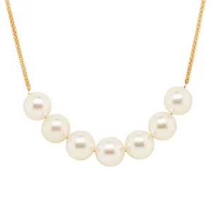Deja Vu 18ct Yellow Gold South Sea Pearl Necklace