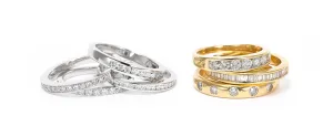 Diamond Set Wedding Ring 18ct - From 395