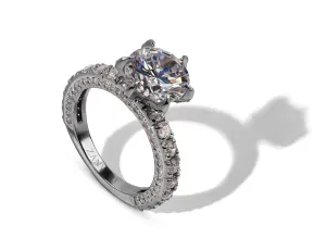 DIVINE SPARK MOISSANITE RING
