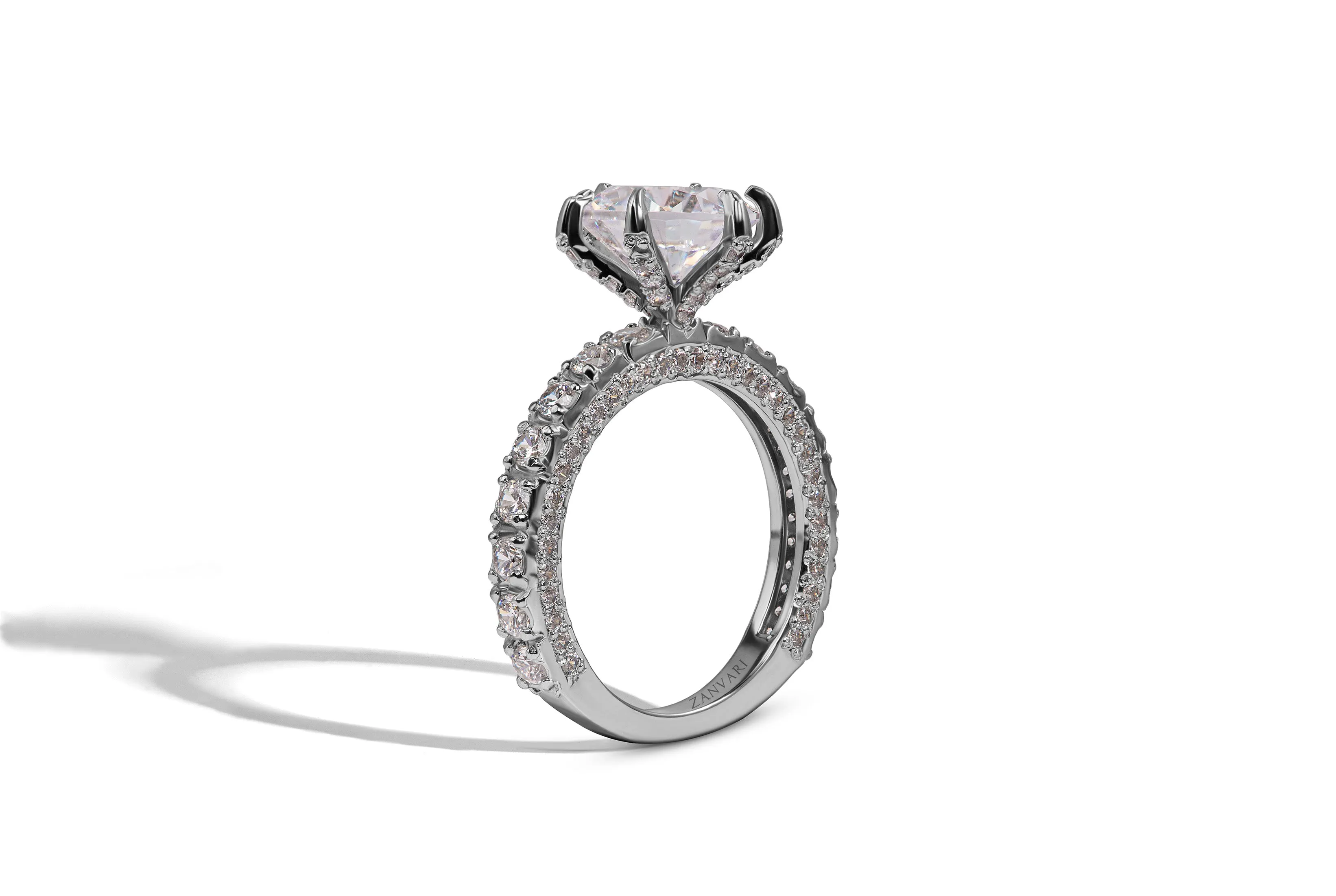 DIVINE SPARK MOISSANITE RING