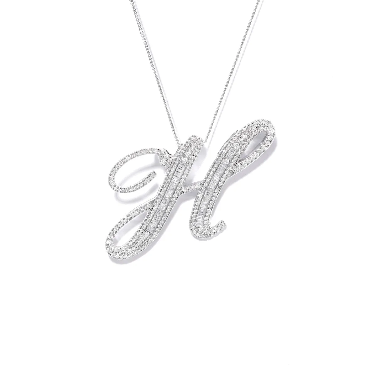 Elegant Baguette Initial