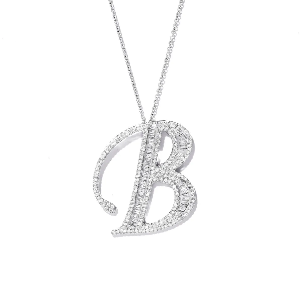 Elegant Baguette Initial