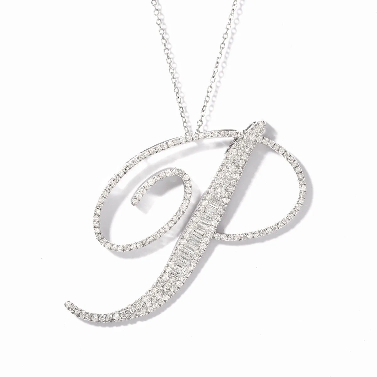 Elegant Baguette Initial