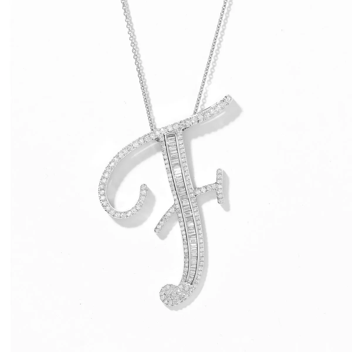 Elegant Baguette Initial