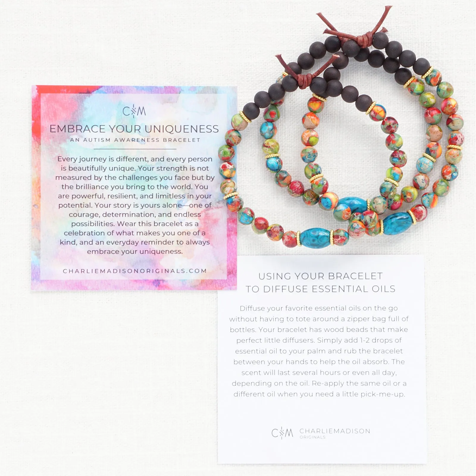 Embrace Your Uniqueness Mini Bracelet | An Autism Awareness Bracelet