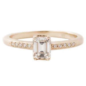 Emerald Cut Diamond Ring