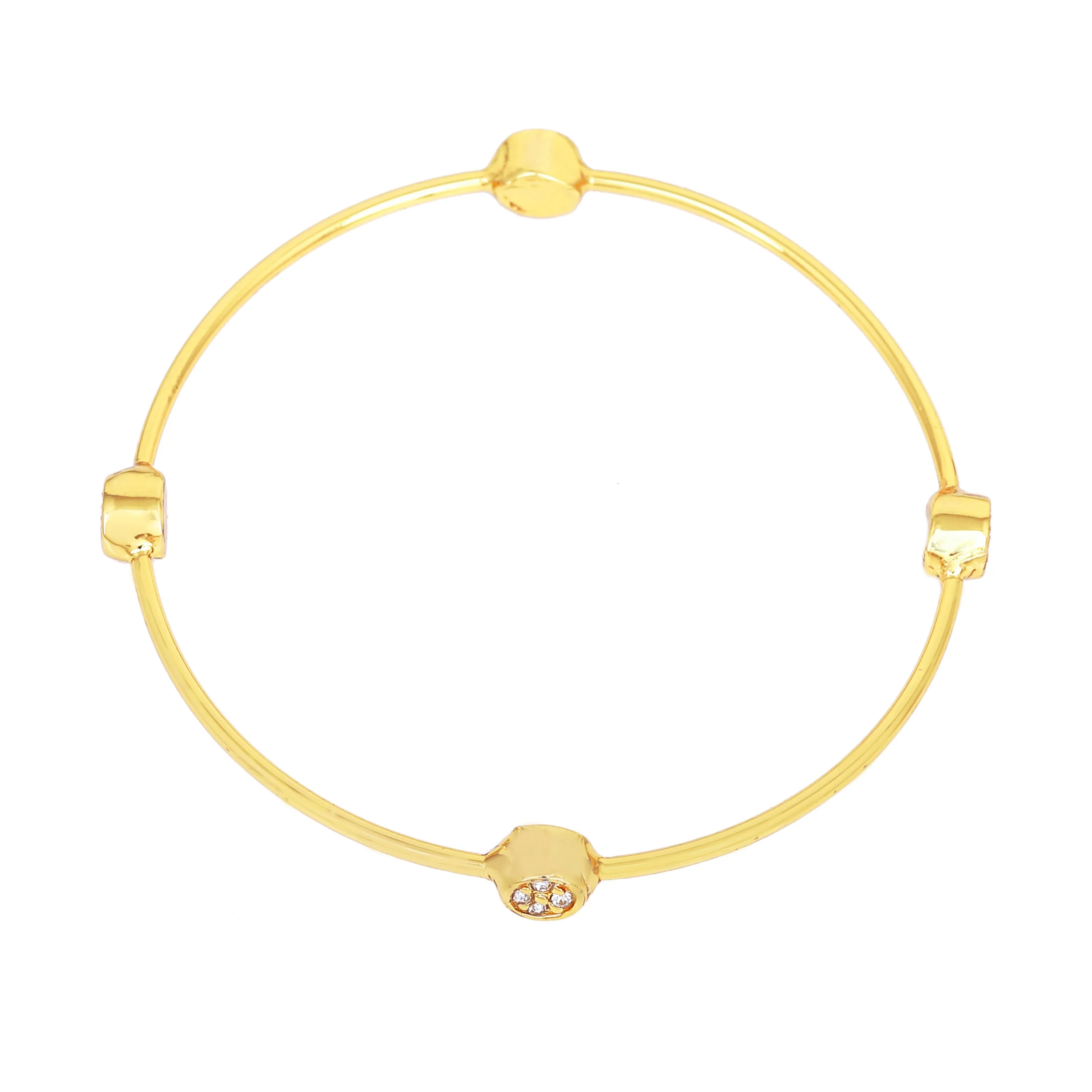 Estele White Austrian Crystal Stone Bracelet for women