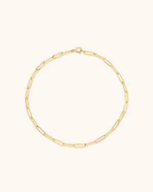Flat Drawn Bold Bracelet
