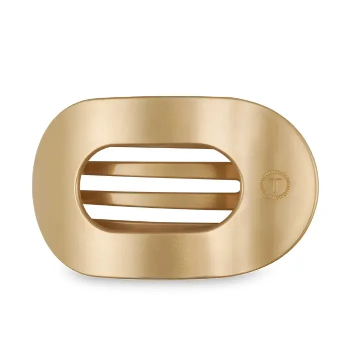 Flat Round Large Hair Clip Teleties