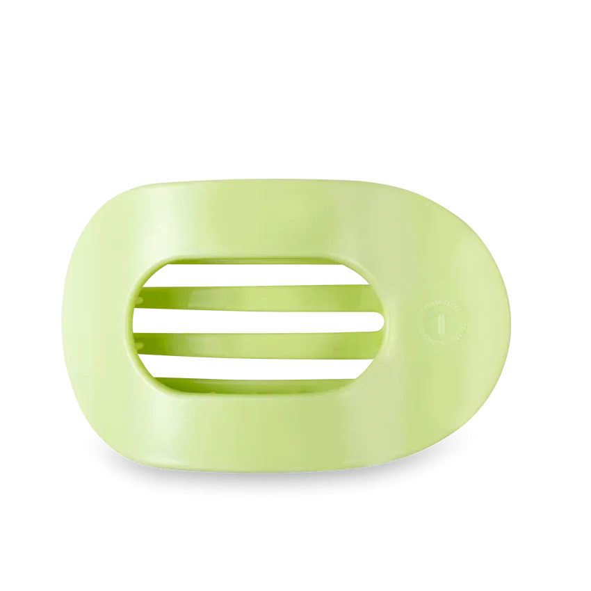 Flat Round Large Hair Clip Teleties