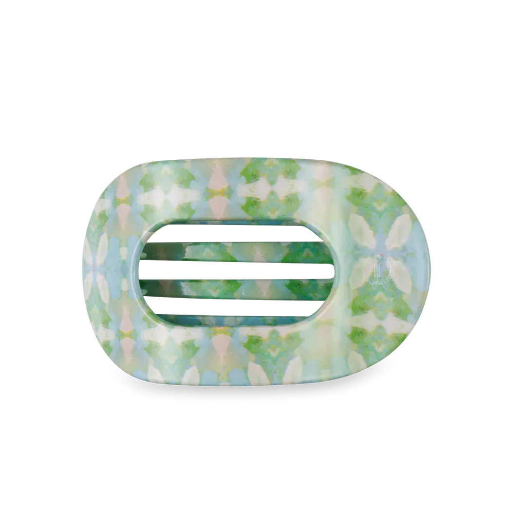 Flat Round Large Hair Clip Teleties