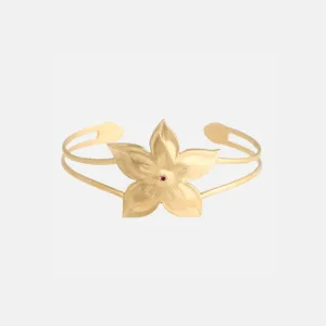 Fleur Cuff, Gold