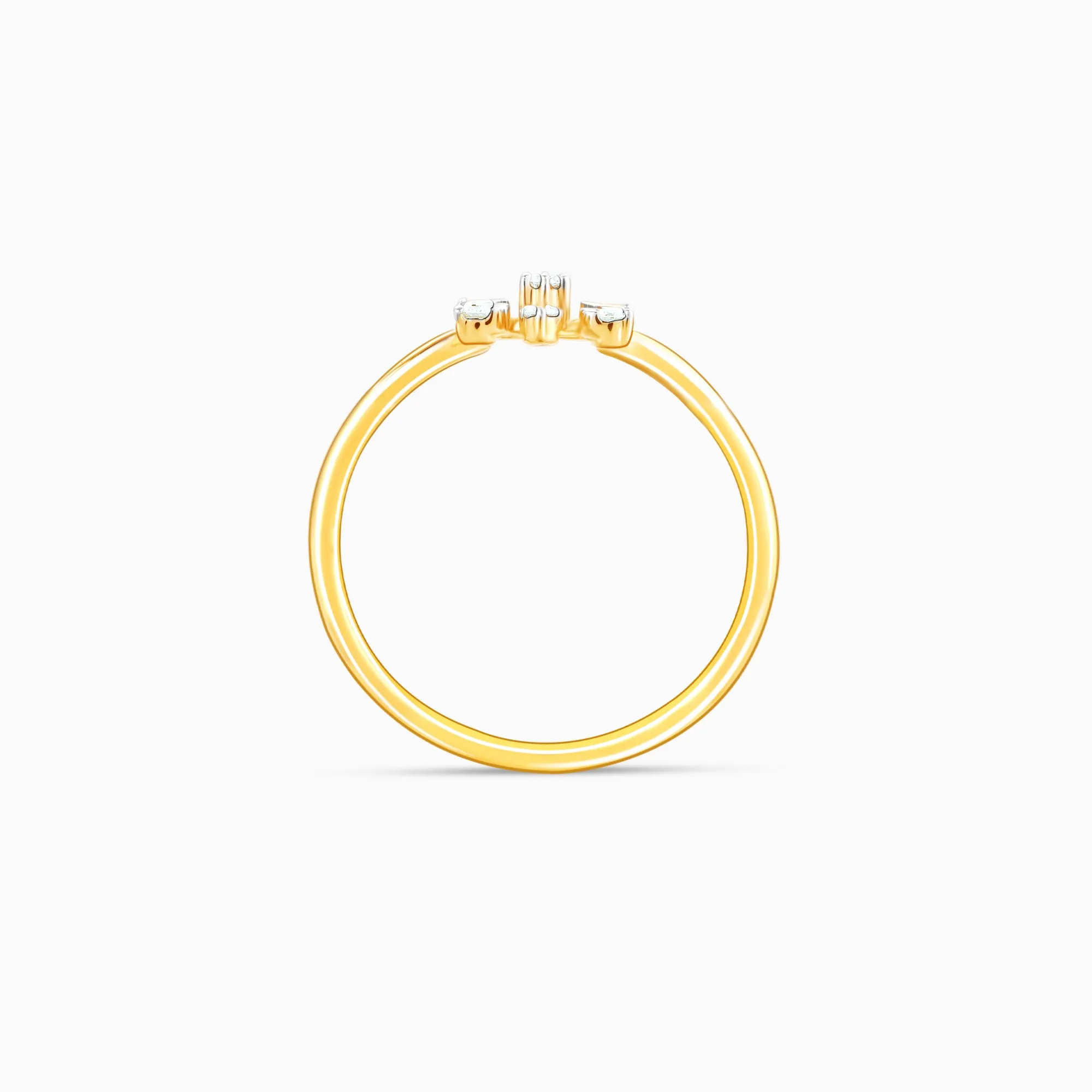 Gold Blossoming Beauty Diamond Ring