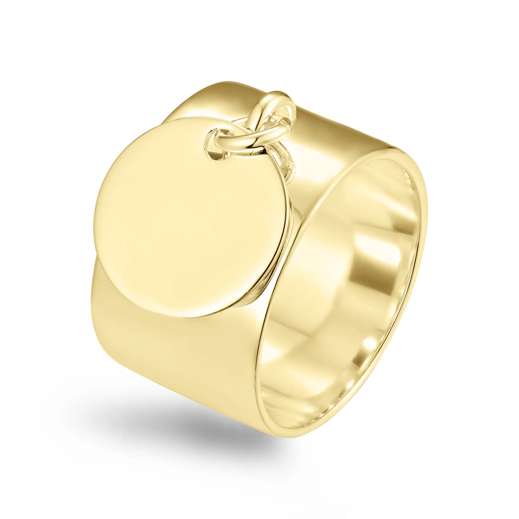 Gold ring 18k yellow gold