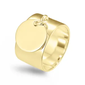 Gold ring 18k yellow gold