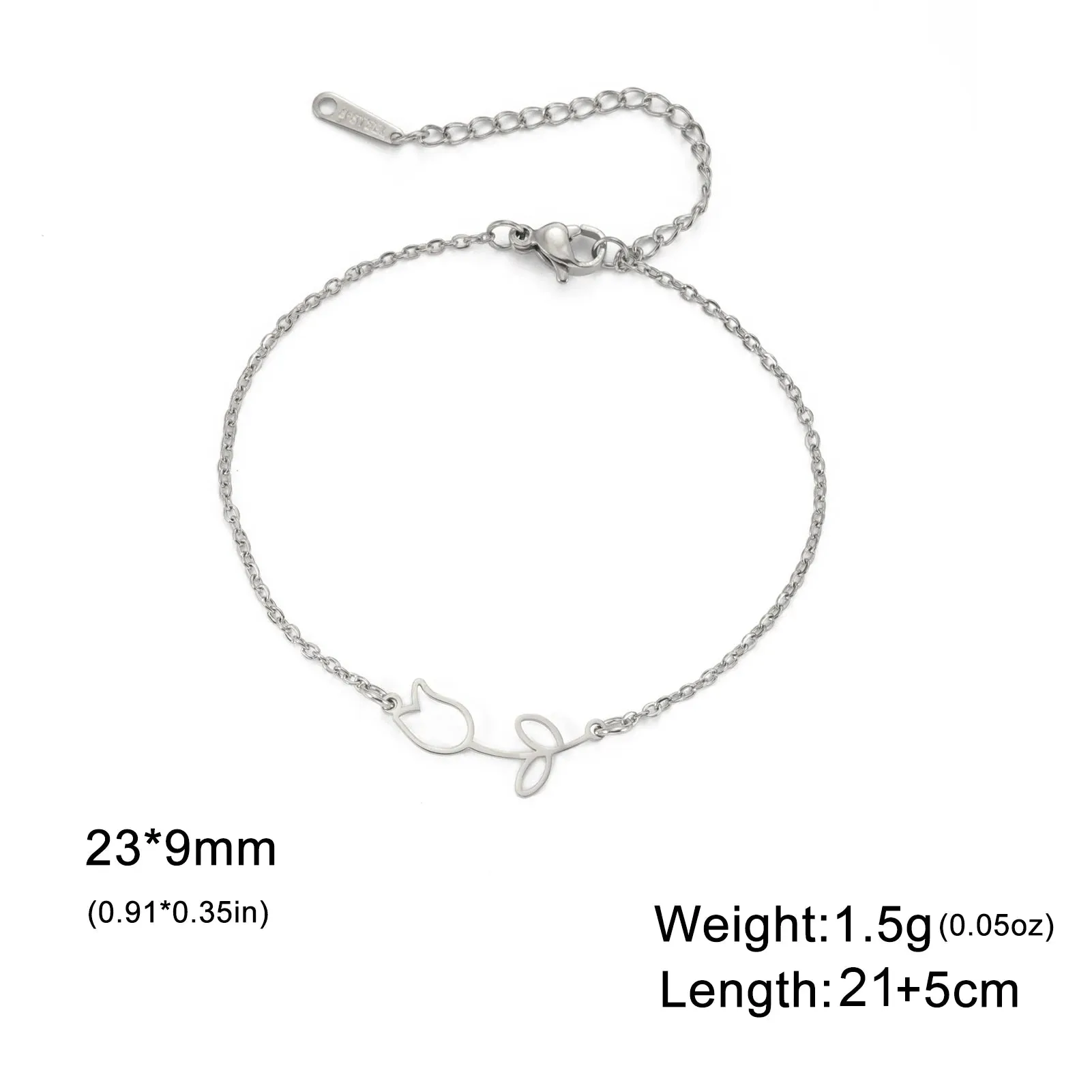 Gold Rose Anklet for Women ?C Adjustable Party Jewelry