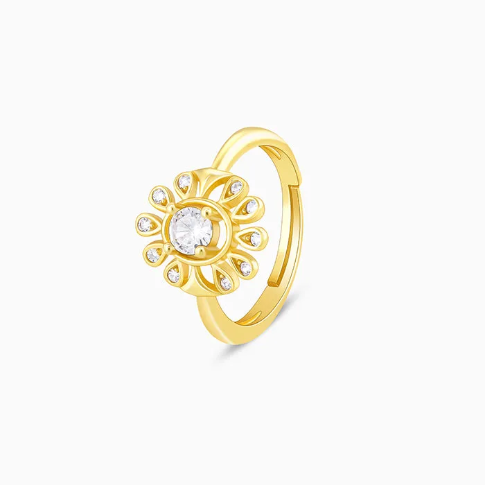 Golden Buttercup Ring