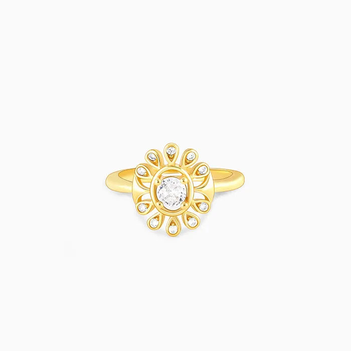 Golden Buttercup Ring
